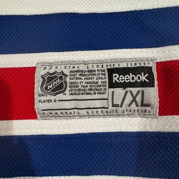 Premier New York Rangers Rick Nash #61 NHL Jersey White Mens Size youth L/XL - Picture 7 of 7